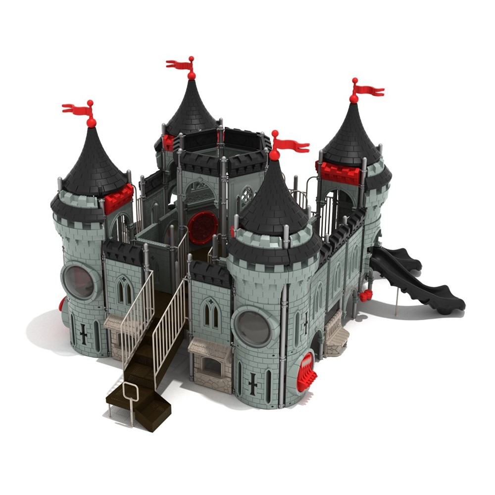 Castle Grey Maw Castle Spark Playground Structure thumbnail 3