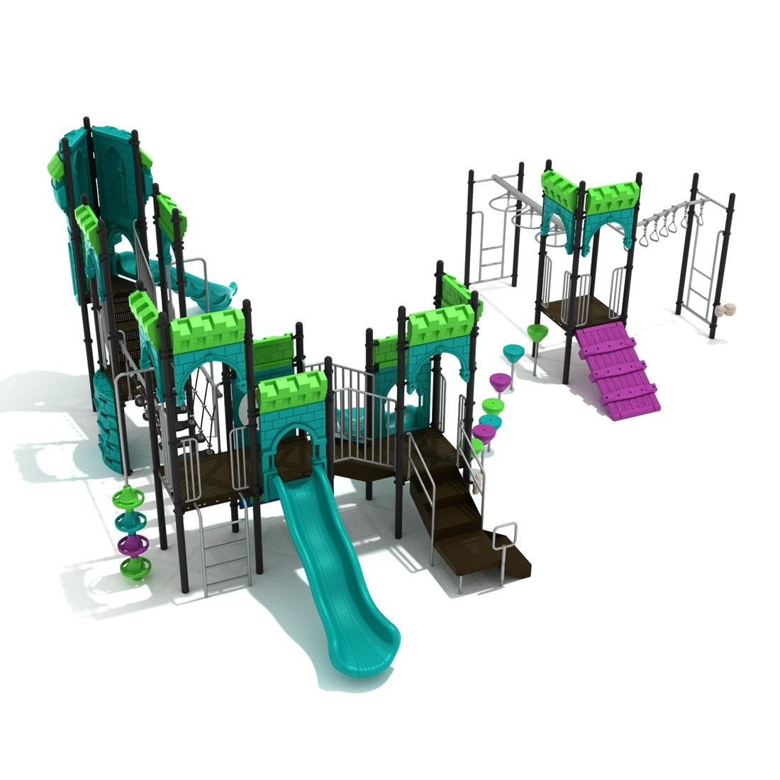 Raiding Wreckage Castle Spark Playground Structure thumbnail 1
