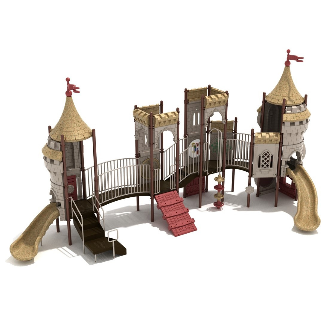 Reeve's Rampart Castle Spark Playground Structure thumbnail 1