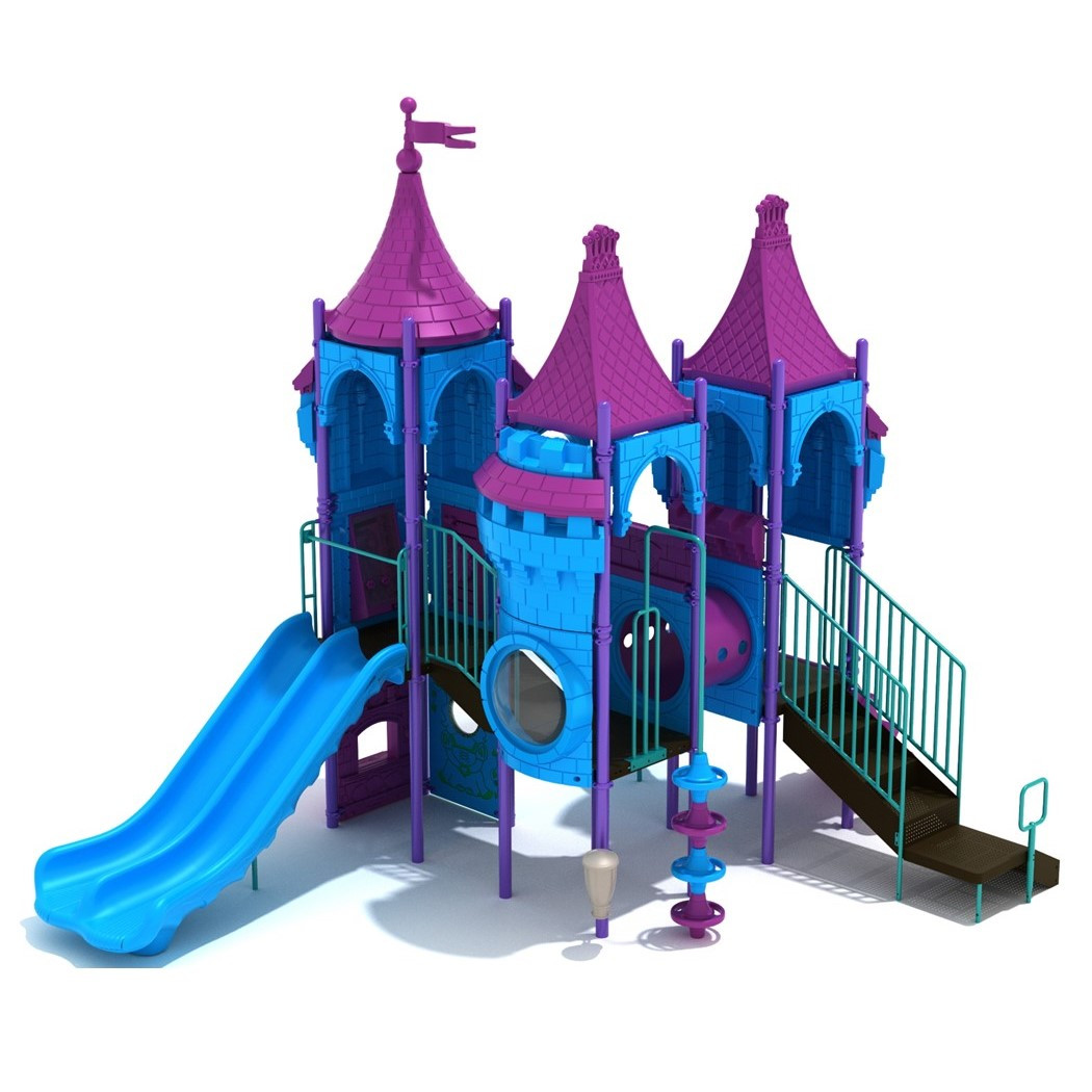 Cold Harbour Commons Castle Spark Playground Structure thumbnail 2
