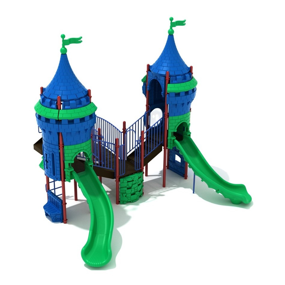 Gilded Towers Castle Spark Playground Structure thumbnail 3