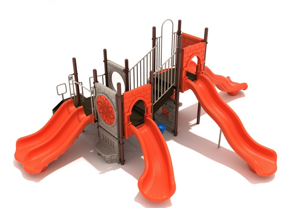 Rider's Reach Castle Spark Playground Structure thumbnail 1