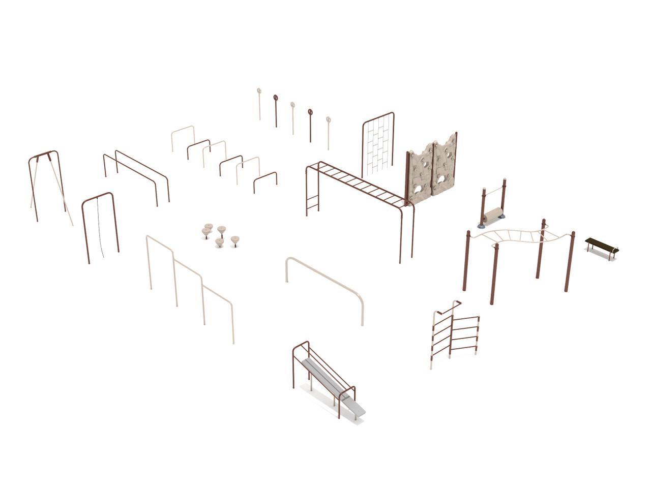 16 Piece Premier Kids Gym Course thumbnail 4