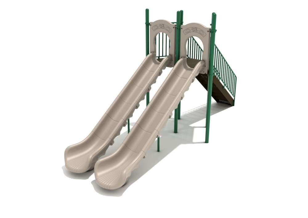 Freestanding 6' Double Sectional Straight Slide thumbnail 1