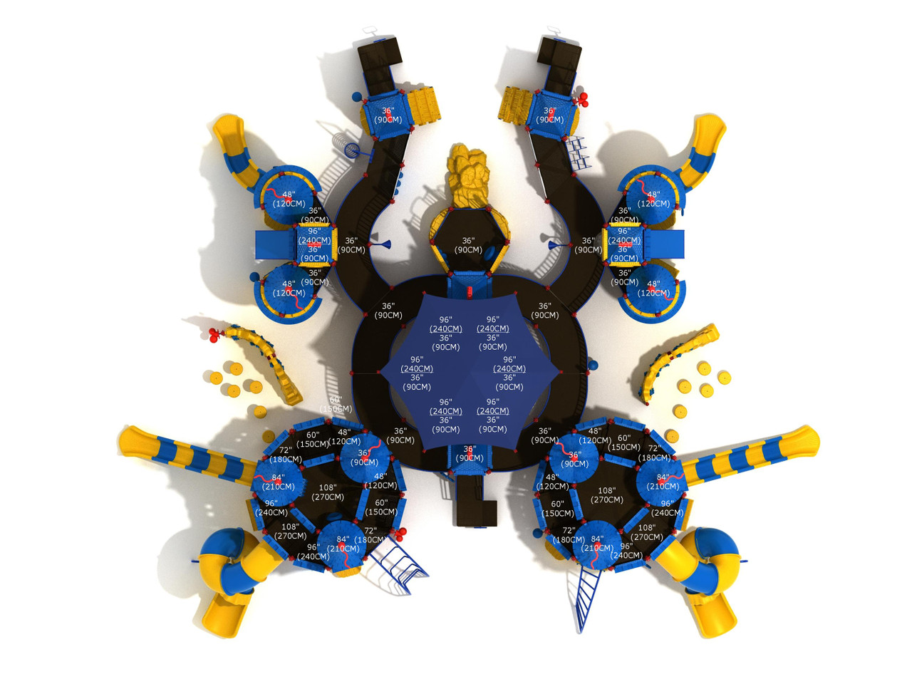 Hidden Hallows Castle Spark Playground Structure thumbnail 3