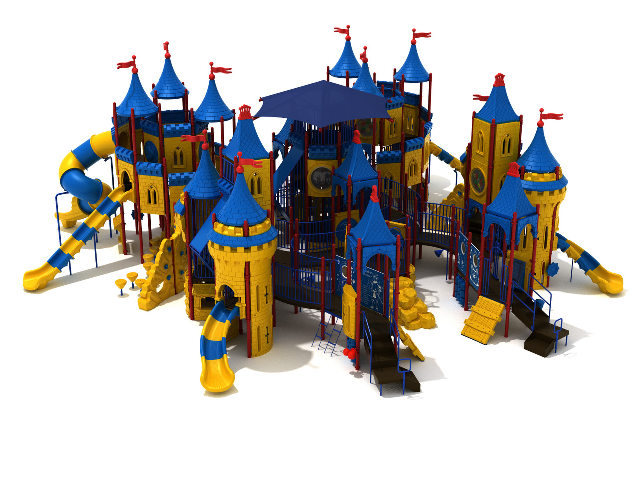 Hidden Hallows Castle Spark Playground Structure thumbnail 1