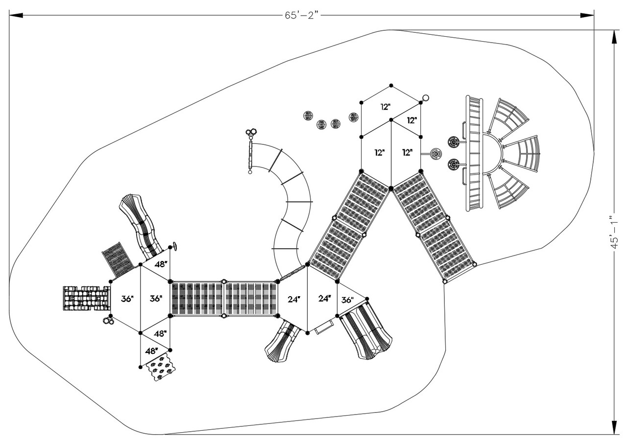 Wysteria Wilds Inclusive Play Structure thumbnail 7
