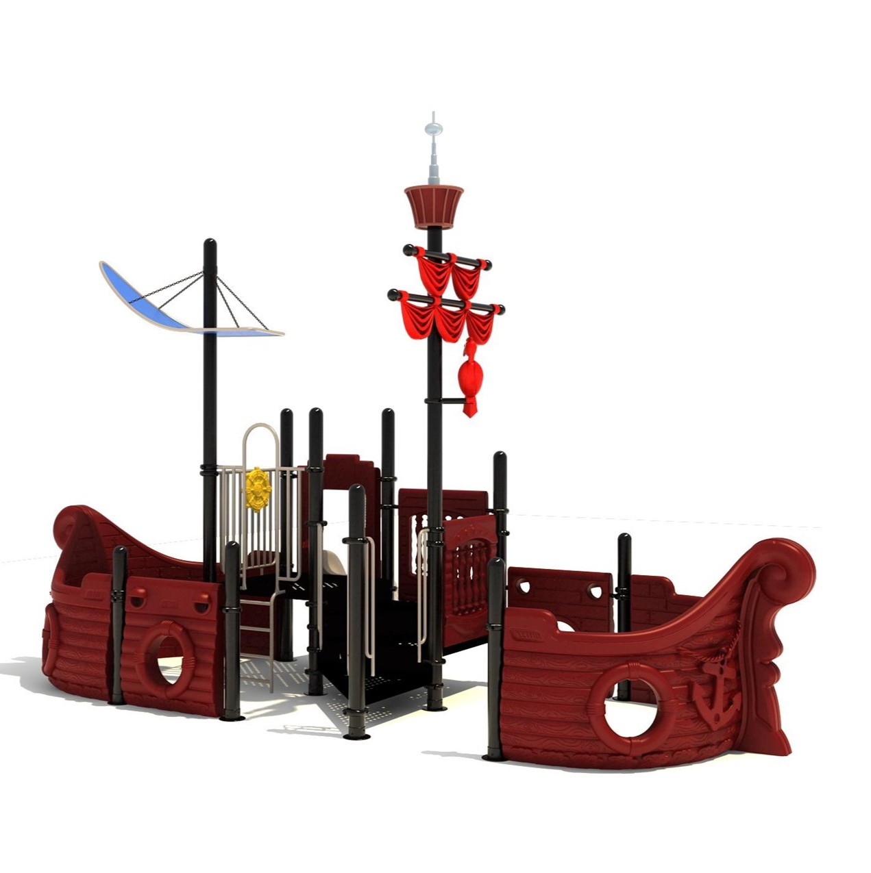 Canton Pirate Ship Play Structure thumbnail 1