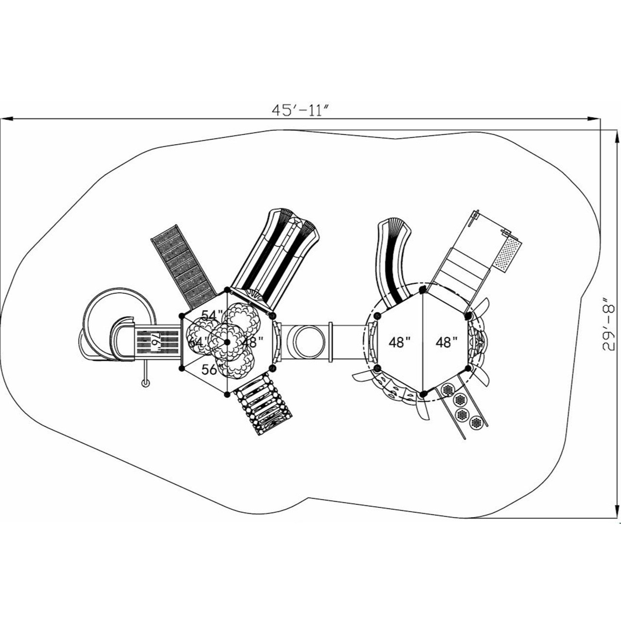 Okemah Tree House Play Structure thumbnail 4