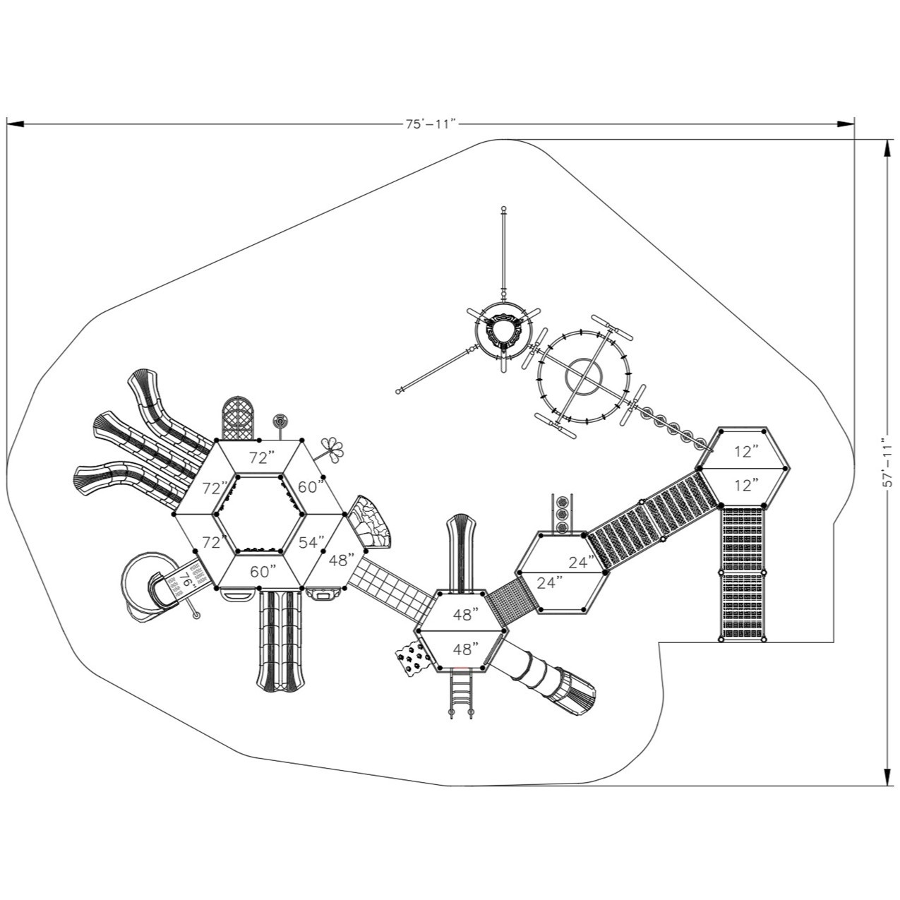 Fort Towson Inclusive Play Structure thumbnail 6