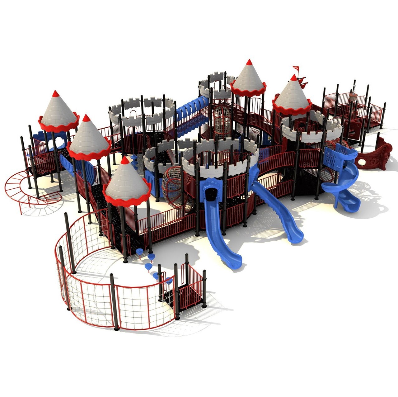 Leach Castle Inclusive Play Structure thumbnail 2
