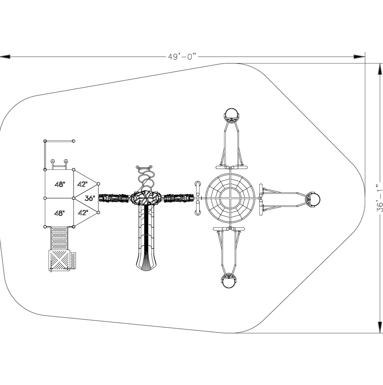 Krebs Fire Truck Themed Play Structure thumbnail 4