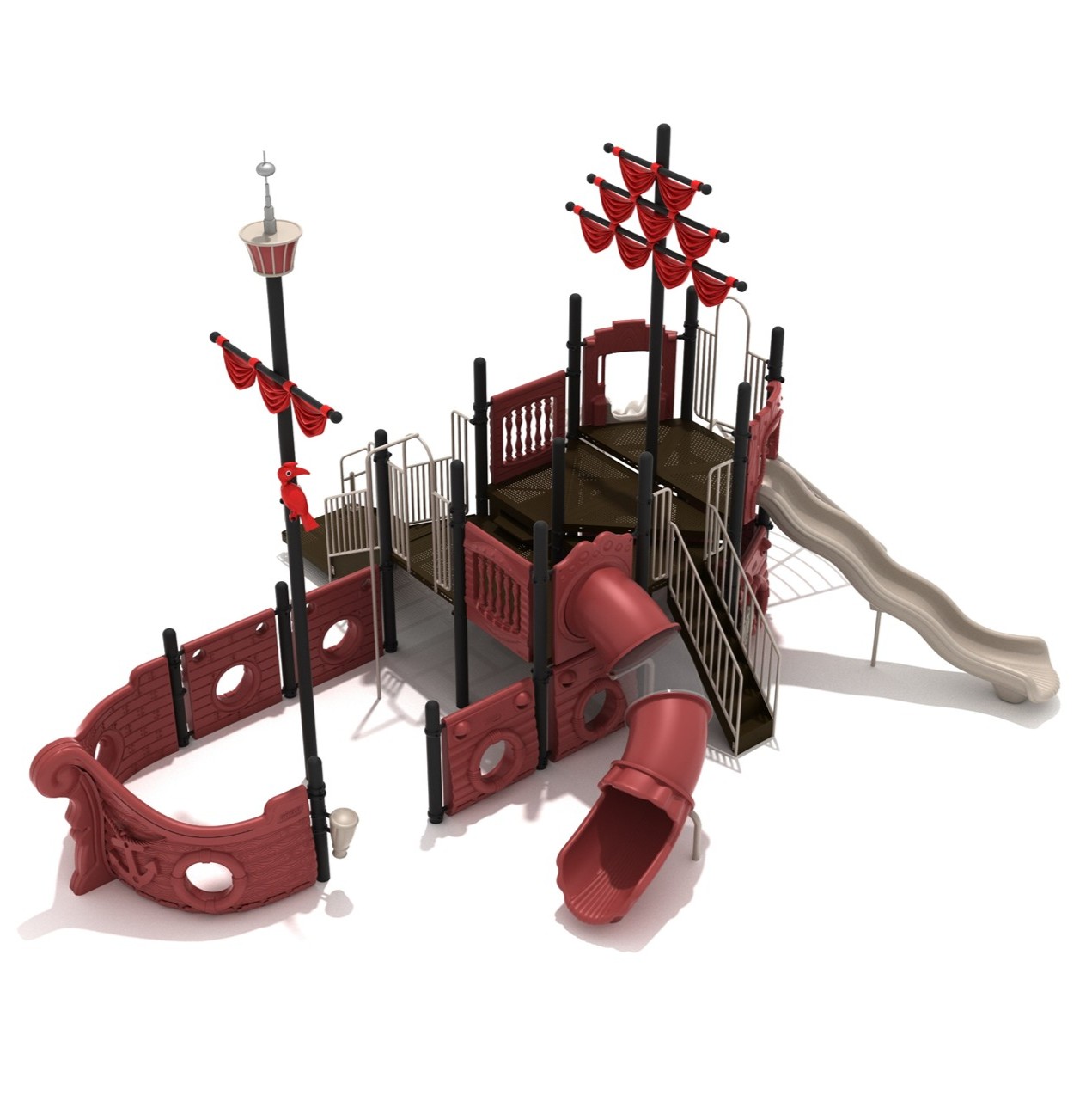 Aluma Pirate Ship Play Structure thumbnail 2