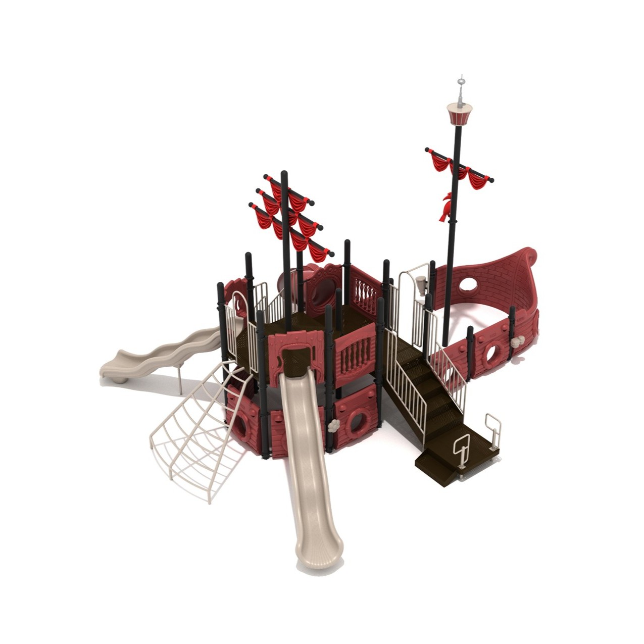 Aluma Pirate Ship Play Structure thumbnail 1