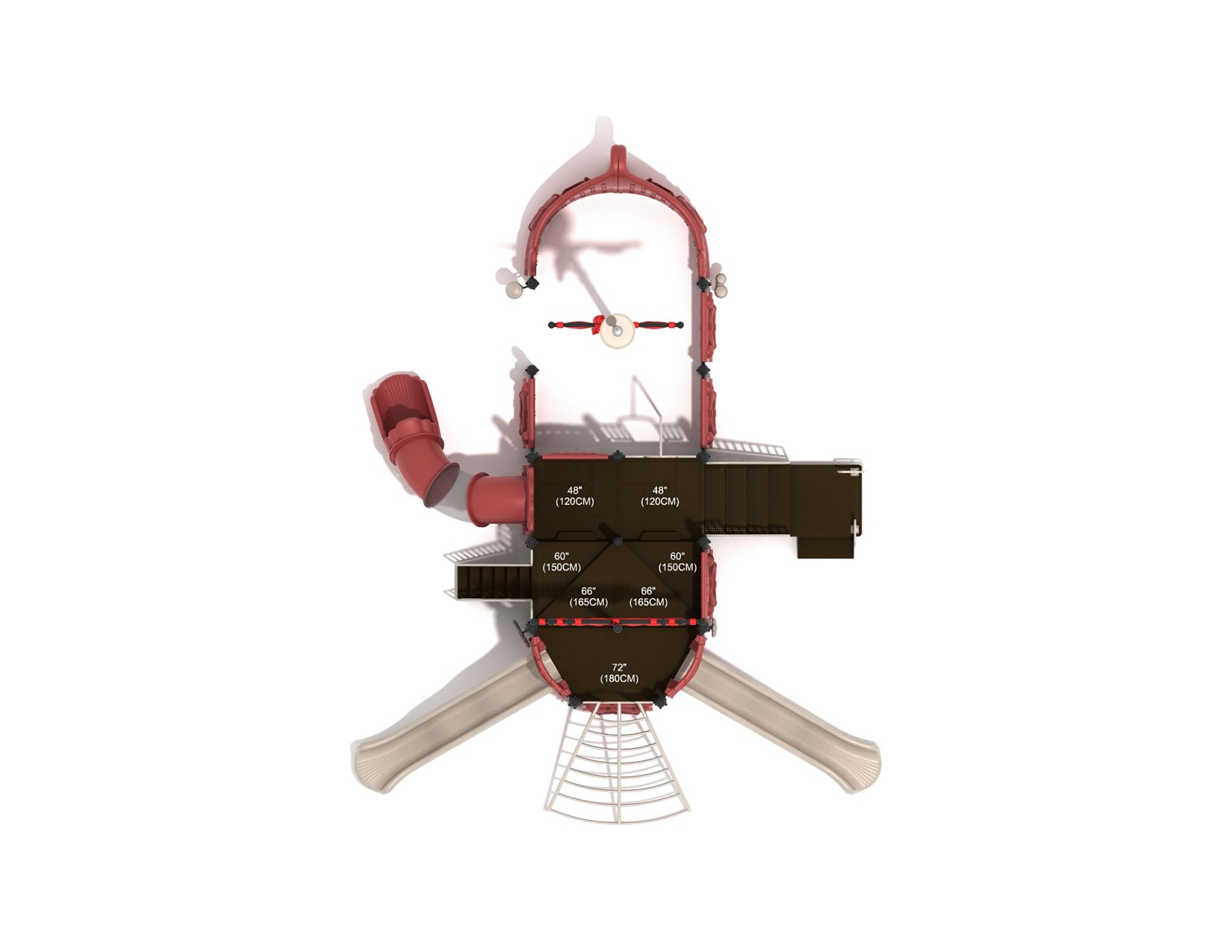 Aluma Pirate Ship Play Structure thumbnail 3