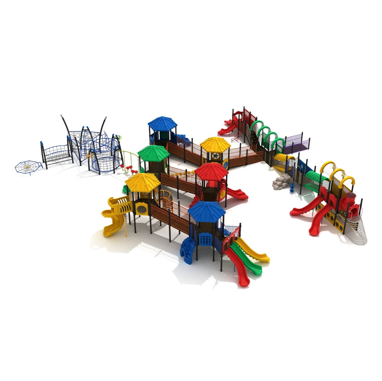 Durant Inclusive Train Play Structure thumbnail 3