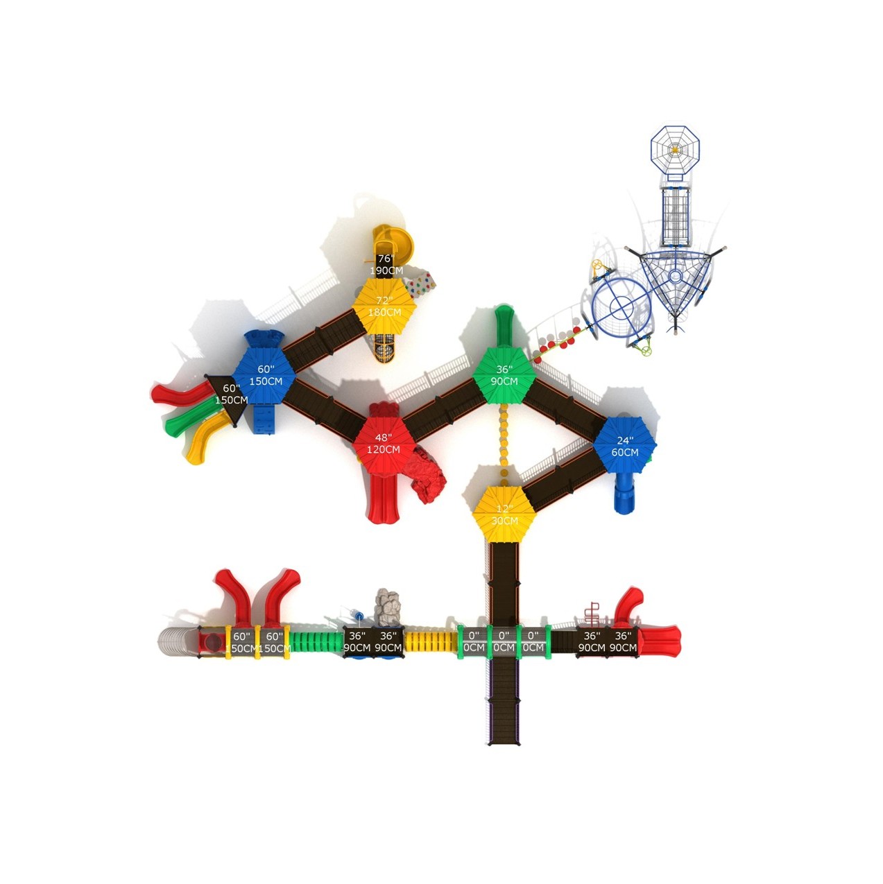 Durant Inclusive Train Play Structure thumbnail 4
