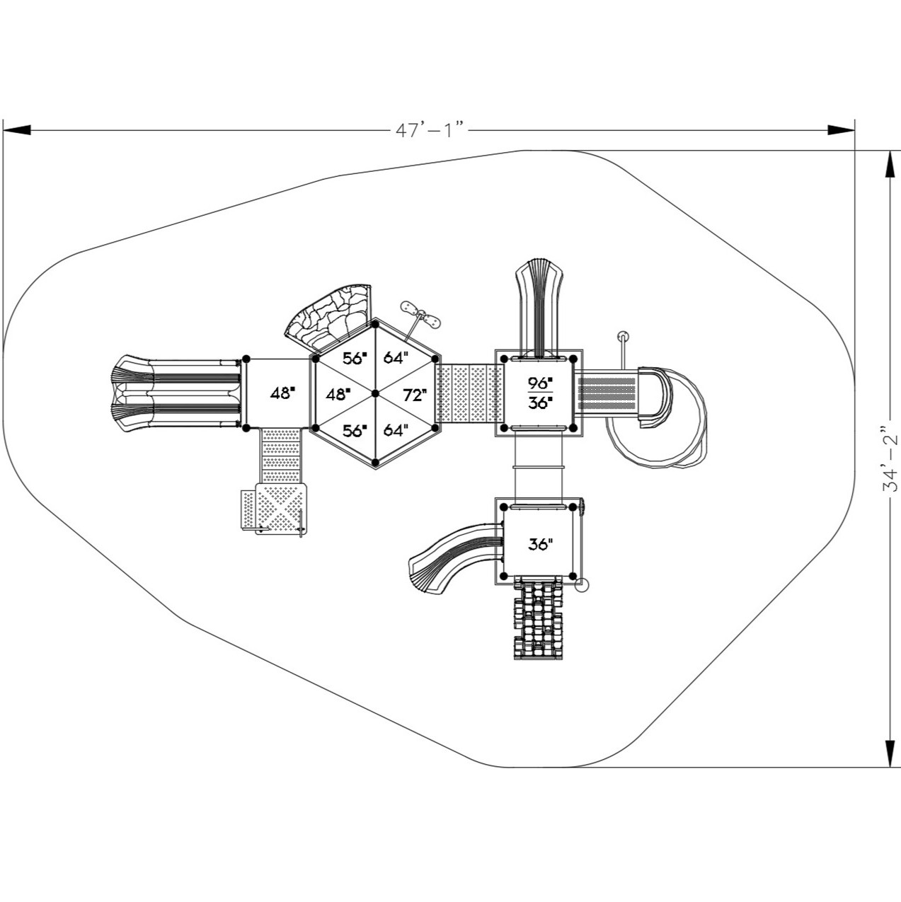 Muskogee Play Structure thumbnail 4