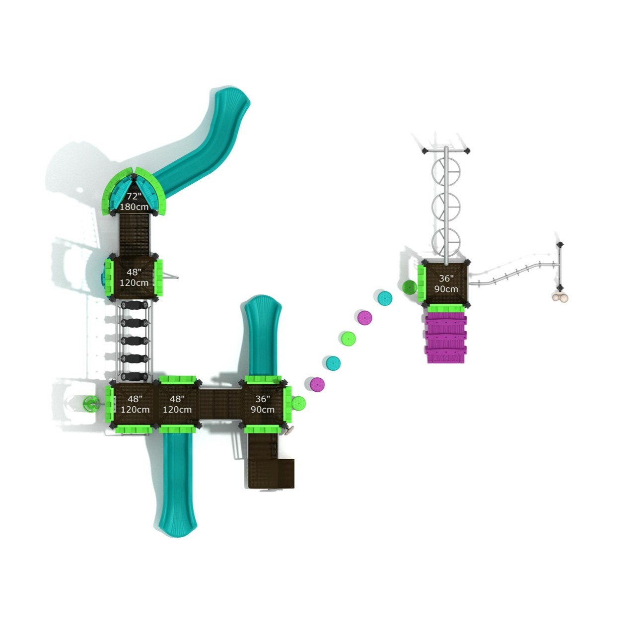 Raiding Wreckage Castle Spark Playground Structure thumbnail 4