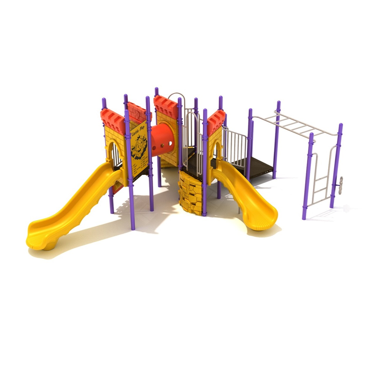 Shrieking Chateau Castle Spark Playground Structure thumbnail 2