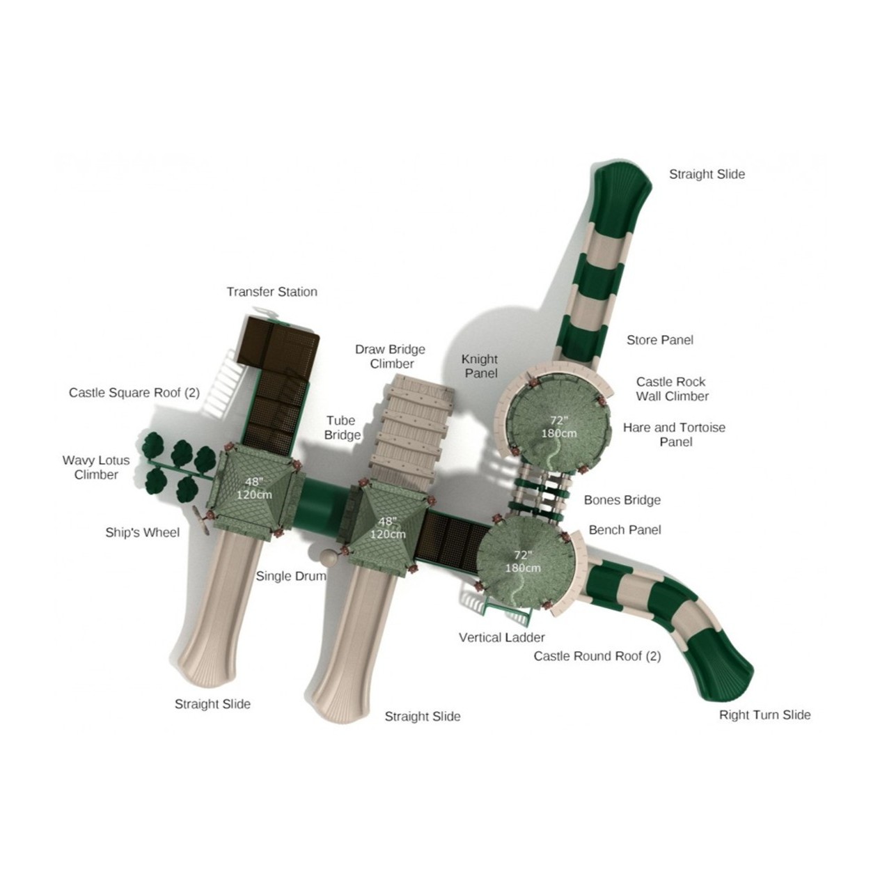 Gwendolyn's Guild Castle Spark Playground Structure thumbnail 3