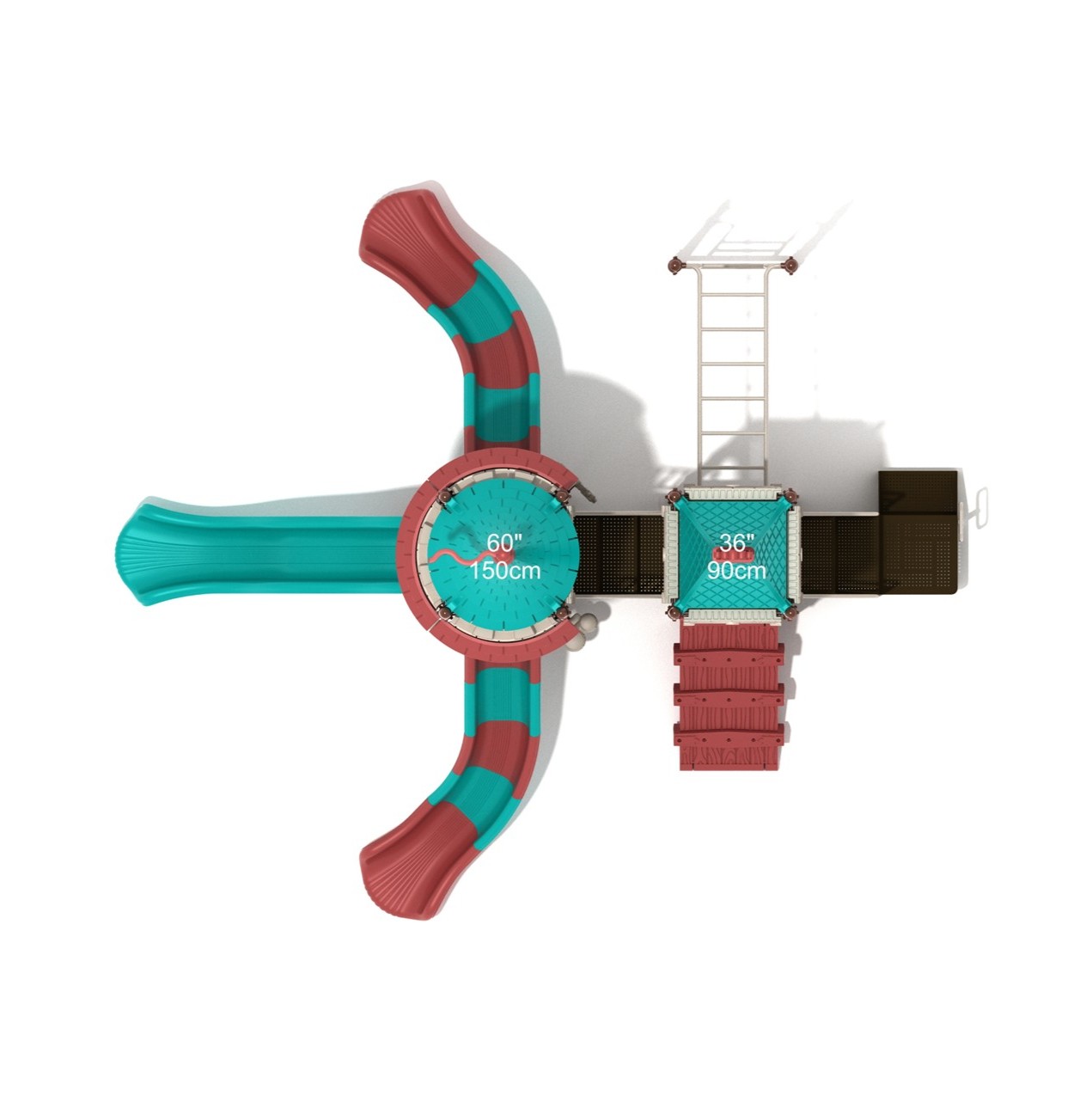 Lionheart Lair Castle Spark Playground Structure thumbnail 4