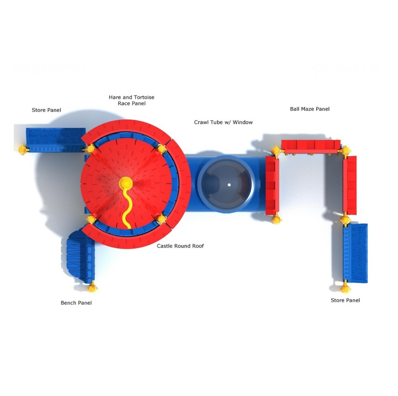 Horizon's Camp Castle Spark Playground Structure thumbnail 3