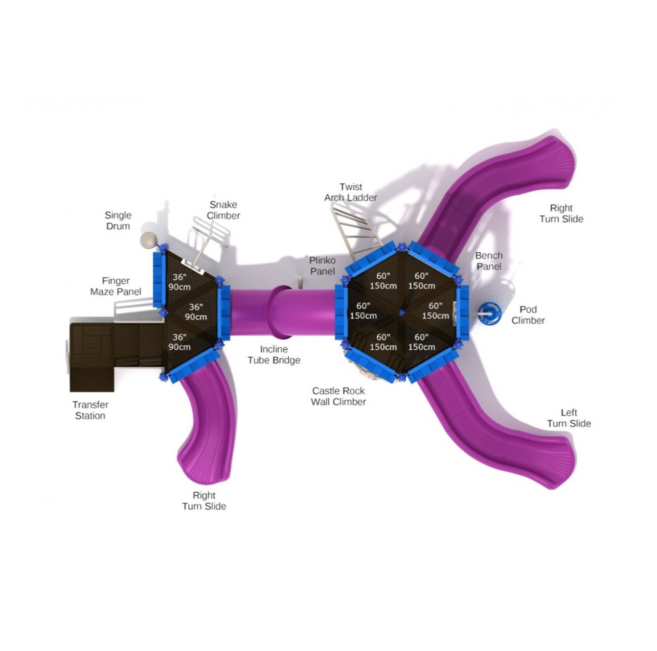 Rightful Reign Castle Spark Playground Structure thumbnail 3