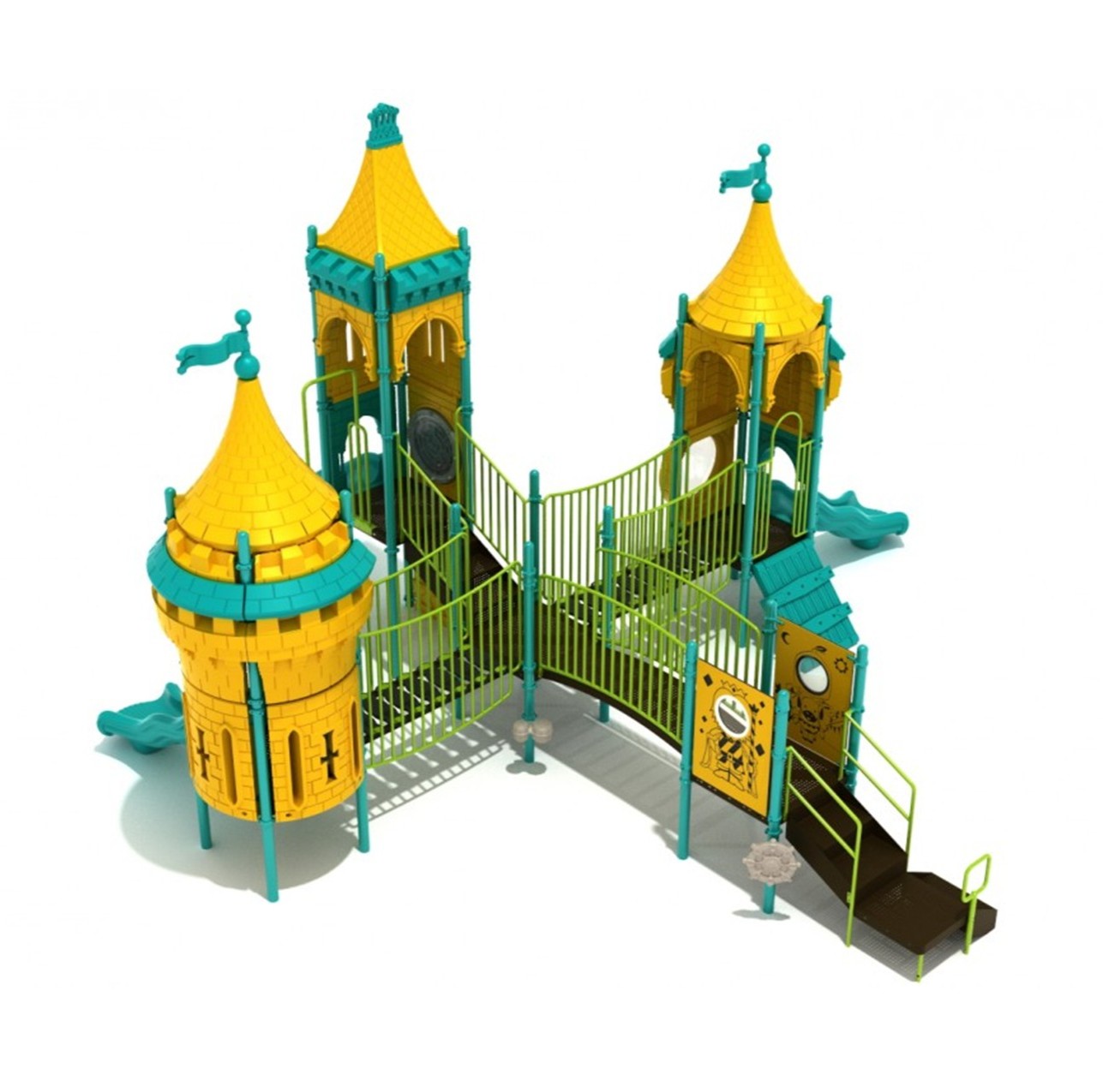 Ermine Estate Castle Spark Playground Structure thumbnail 1