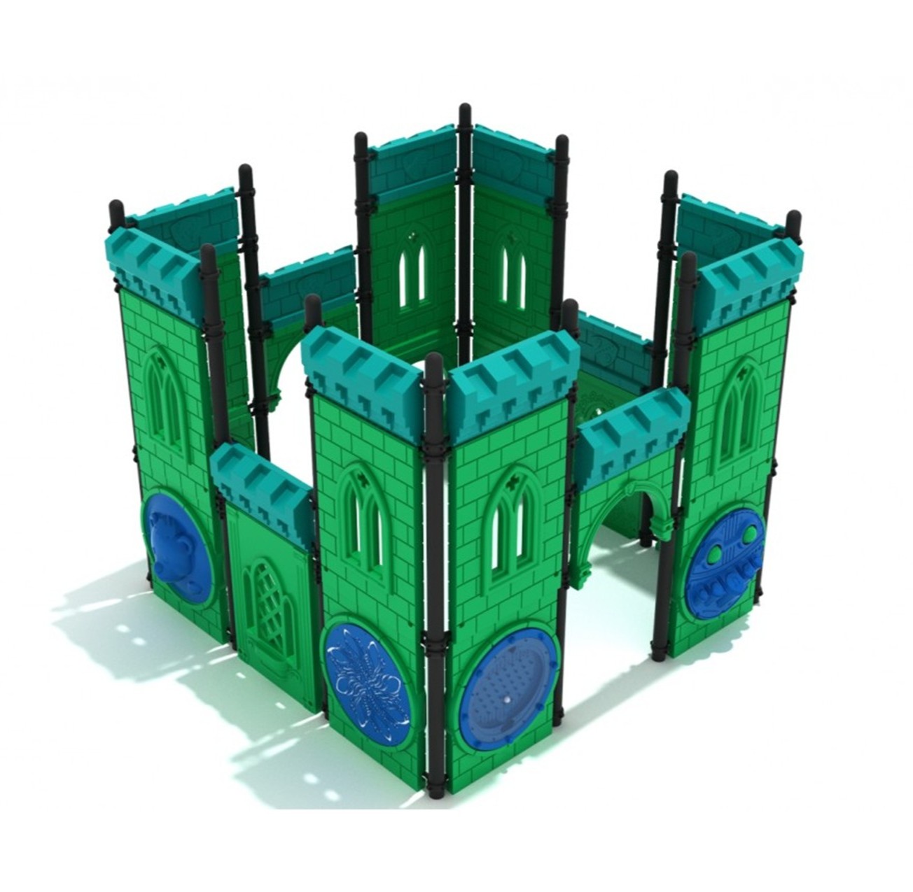 Ironclad Castle Spark Playground Structure thumbnail 1