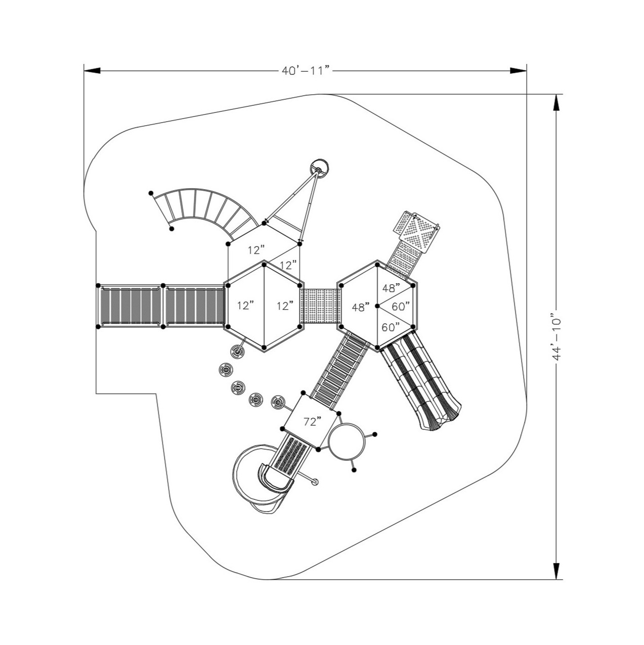 Cleora Inclusive Play Structure thumbnail 4