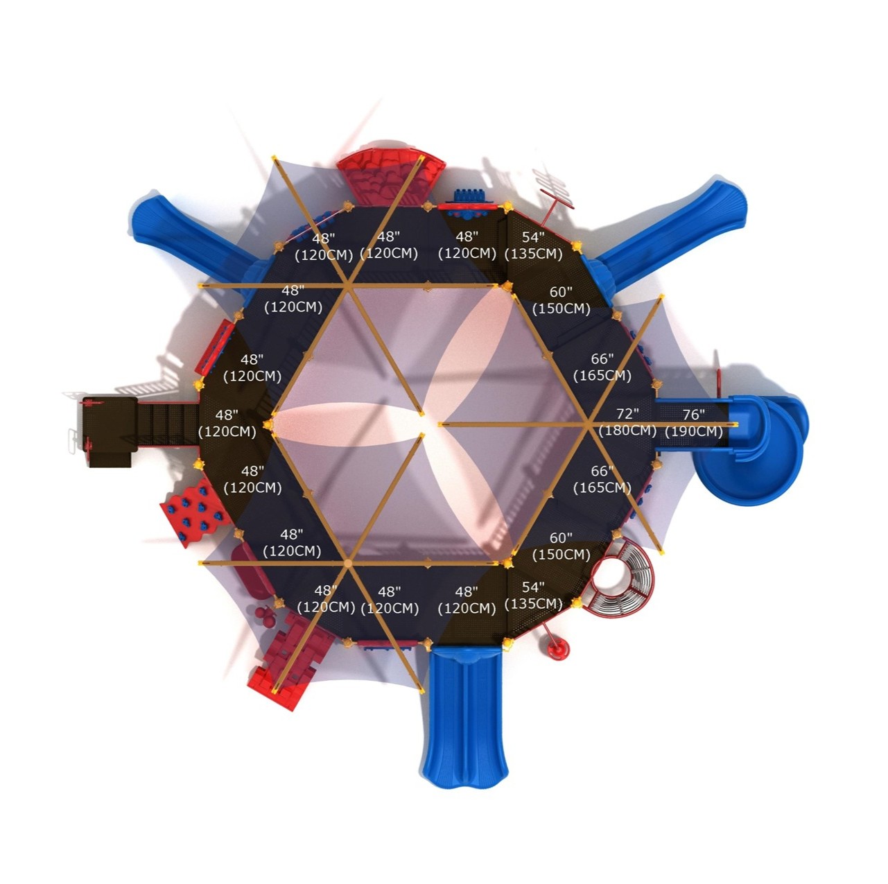 Sparta Gaga Ball Play Structure thumbnail 3