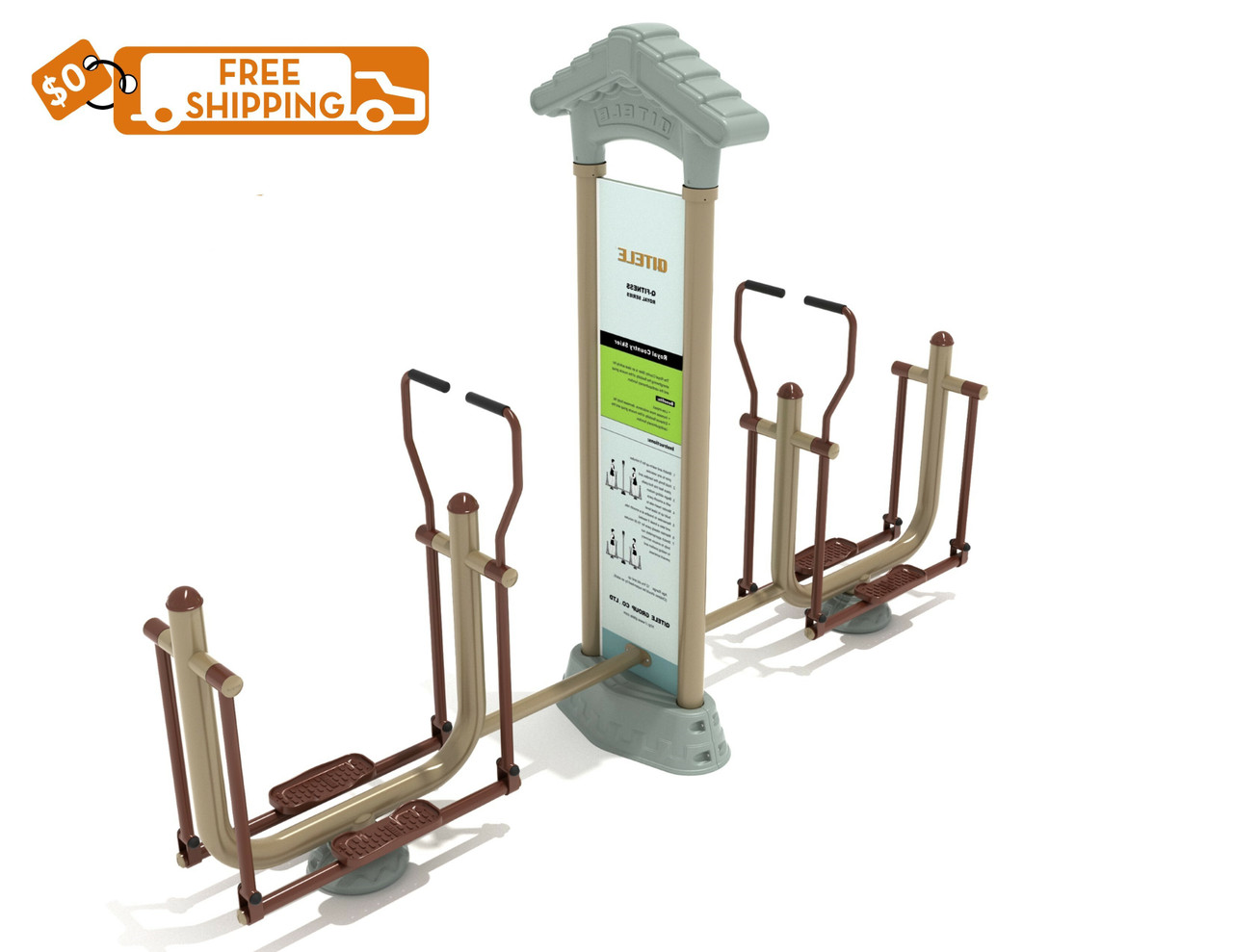 Free Ship Outdoor Fitness